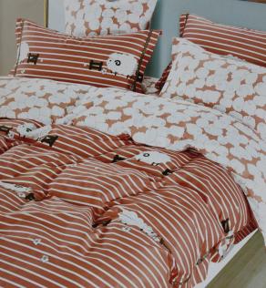 Тканина для дитячої постільної білизни, баранці | Textile Plaza