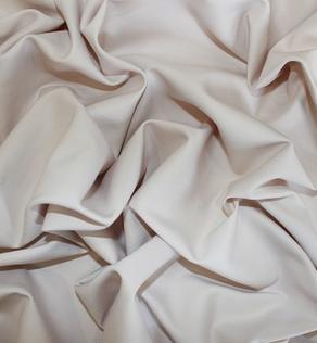 Костюмна тканина котон колір бежевий | Textile Plaza