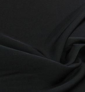 Костюмная ткань черная | Textile Plaza