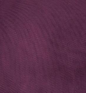 Фатин перламутр, фіолетово-бордовий | Textile Plaza