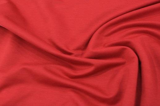 Трикотаж двунитка, красный | Textile Plaza
