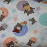 Ткань для детского постельного белья, медвежата/зайчики | Textile Plaza