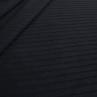 Трикотаж резинка, колір чорний | Textile Plaza