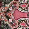 Трикотаж АРОМА принт огірки великі бордо | Textile Plaza