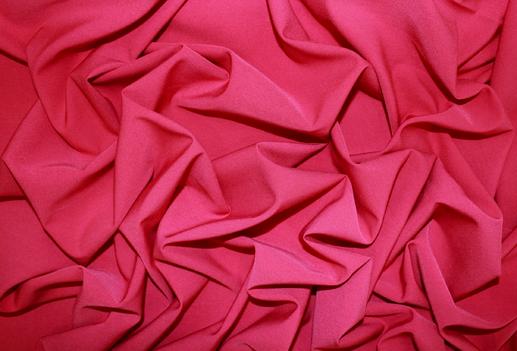 Костюмная ткань Лиза цвет насыщенный розовый | Textile Plaza