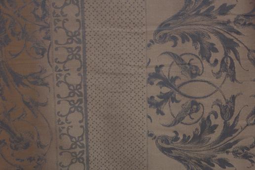 Тканина для постільної білизни, сатин-шовк, темний квітковий візерунок | Textile Plaza