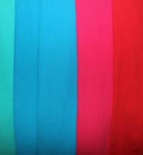 Бавовна кольорова однотонна зелена, блакитна, малинова, червона, чорна | Textile Plaza