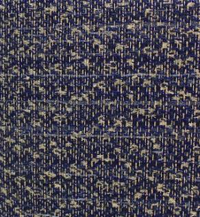 Костюмная ткань Chanel, синяя с бежевым | Textile Plaza