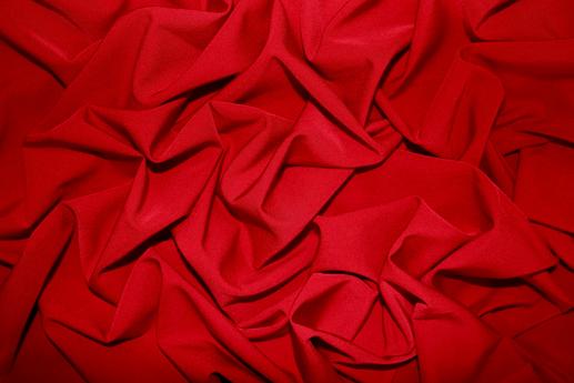 Костюмна тканина Ліза колір червона Аврора | Textile Plaza
