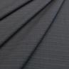 Костюмная ткань Versace, серая в тонкую полосу | Textile Plaza