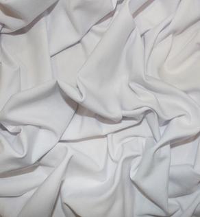 Трикотаж двунитка колір білий | Textile Plaza