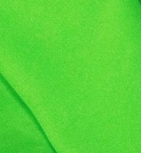 Шифон однотонный цвета неоновый светло-зеленый | Textile Plaza