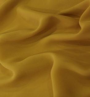 Шифон, колір пряна гірчиця (хіт сезону) | Textile Plaza