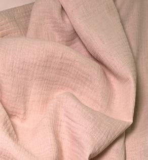 Муслин, цвет нежно-розовый | Textile Plaza