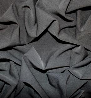 Костюмная ткань Лиза цвет темно-серый меланж | Textile Plaza