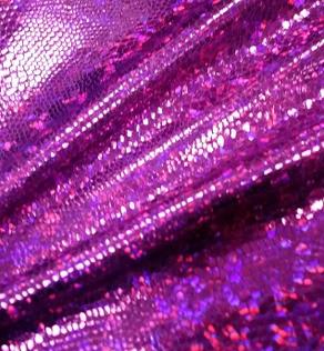 Бифлекс голограмма, фиолет | Textile Plaza