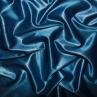 Костюмная ткань жатка, цвет синий | Textile Plaza