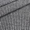 Трикотаж резинка, серого цвета | Textile Plaza