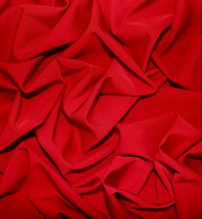 Костюмная ткань Лиза цвет красная Аврора | Textile Plaza