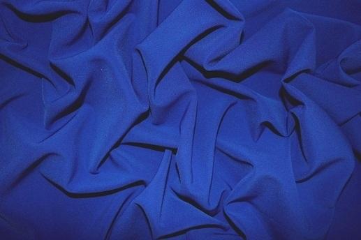 Костюмная ткань Барби цвет синий | Textile Plaza