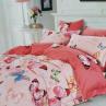 Сатин для постельного белья, бабочки на ярко-розовом фоне | Textile Plaza