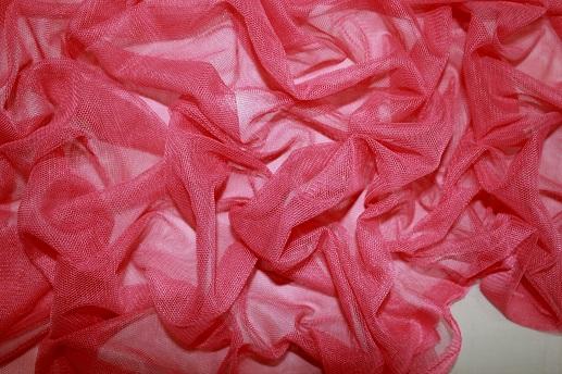Фатин м'який колір рожевий | Textile Plaza