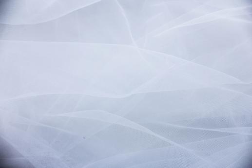 Фатин мягкий (ширина 3м) белоснежный | Textile Plaza