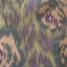 Тафта Hoselilo принт размытые розы на фиолетово-зеленом фоне | Textile Plaza