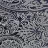 Жаккард ETRO черно-белый восточный принт | Textile Plaza