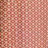 Трикотаж АРОМА принт узор красный | Textile Plaza