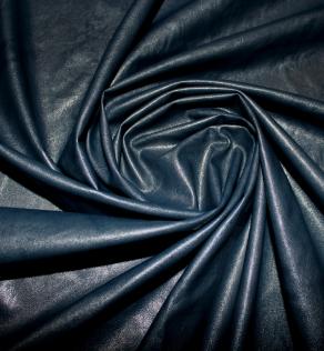 Кожа, цвет черный с синим отливом | Textile Plaza