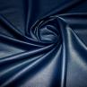 Кожа однотонная, цвет темно-синий | Textile Plaza