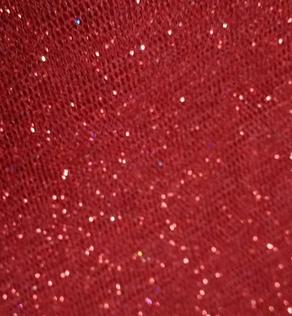 Фатин жаккард, бордо с блестками | Textile Plaza