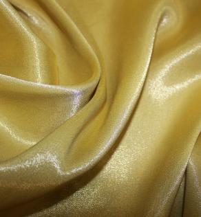 Органза шелковая VALENTINO золотая | Textile Plaza