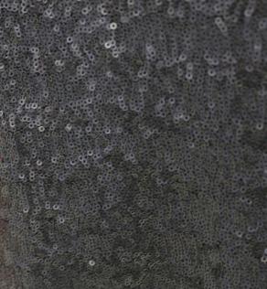 Паетка, цвет черный (ост. 0,3 м) | Textile Plaza