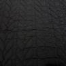 Плащевая ткань стеганная косичка, цвет черный | Textile Plaza