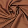 Вискоза штапель однотонная цвет коричневый | Textile Plaza