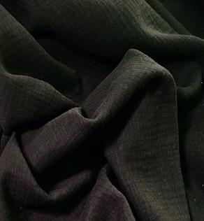 Муслин, цвет черный | Textile Plaza