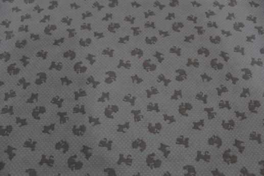 Ткань для постельного белья, собачки | Textile Plaza