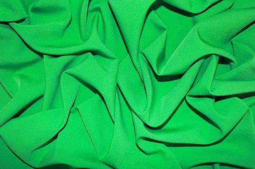 Костюмна тканина Барби колір трав'яний | Textile Plaza