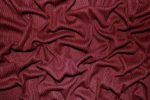 Трикотаж резинка цвет бордовый | Textile Plaza