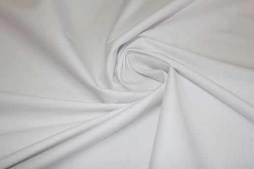 Поплин, цвет белый | Textile Plaza