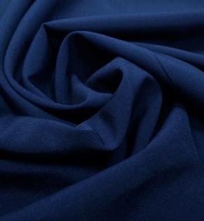 Супер софт однотонный темно-синий пыльный | Textile Plaza