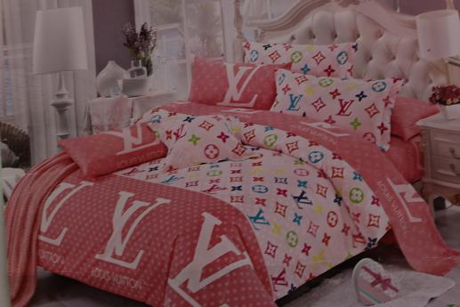 Сатин для постельного белья, принт Louis Vuitton | Textile Plaza