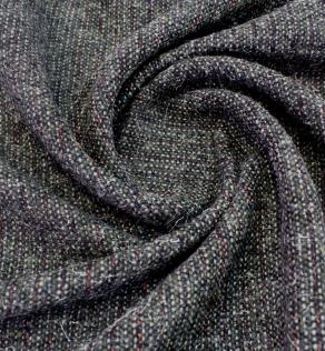 Пальтовая ткань, серая с вкраплениями | Textile Plaza