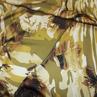 Шелк ARMANI цветочная абстракция в коричнево-зеленых тонах | Textile Plaza