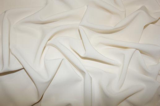 Шелк Италия белый (молочный) | Textile Plaza