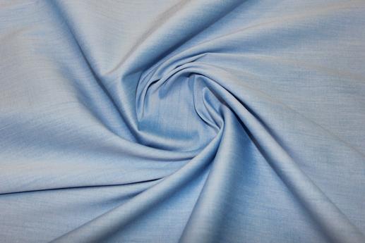 Поплин светло-голубого цвета | Textile Plaza