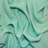 Ткань блузочно-плательная, цвет насыщенный мятный | Textile Plaza