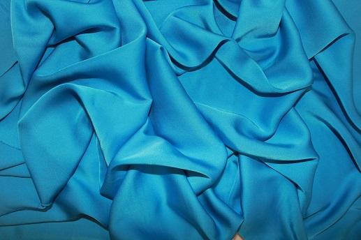 Шовк ARMANI колір блакитний | Textile Plaza